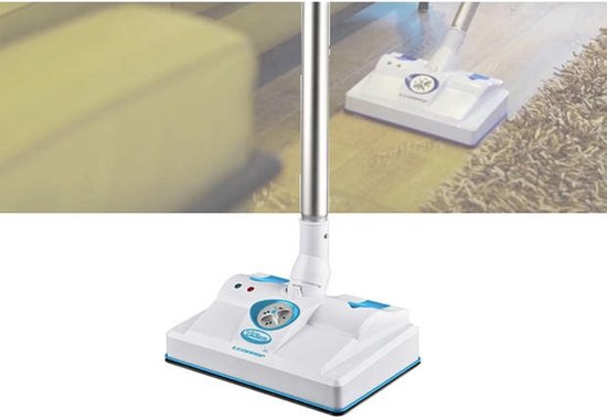 Snoerloze stoomreiniger-mop Aqua Laser, Vloeren reiniger, desinfectie,  stoom reiniger, Vloerwisser Groen/wit
