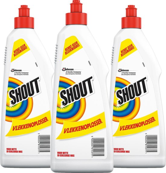 Shout Vlekkenverwijderaar Mr Muscle Shout Vlekkenspray triple Acting