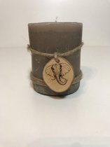 cadeautje - ritual - geschenkset - El Beton Vuur & Natuur Betonkaarsen 5 stuks - Kaarsen - Beton - sfeerlicht - stompkaars - kleuren