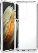 ITSKINS Supreme Clear Samsung S21 Ultra Hoesje Transparant/Wit