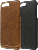 iPhone 8 Plus/7 Plus hoesje - Pierre Cardin - Cognac - Leer