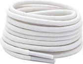 Schoenveters - Veters - Rond - Wit - Veterlengte 60 cm – 3 mm