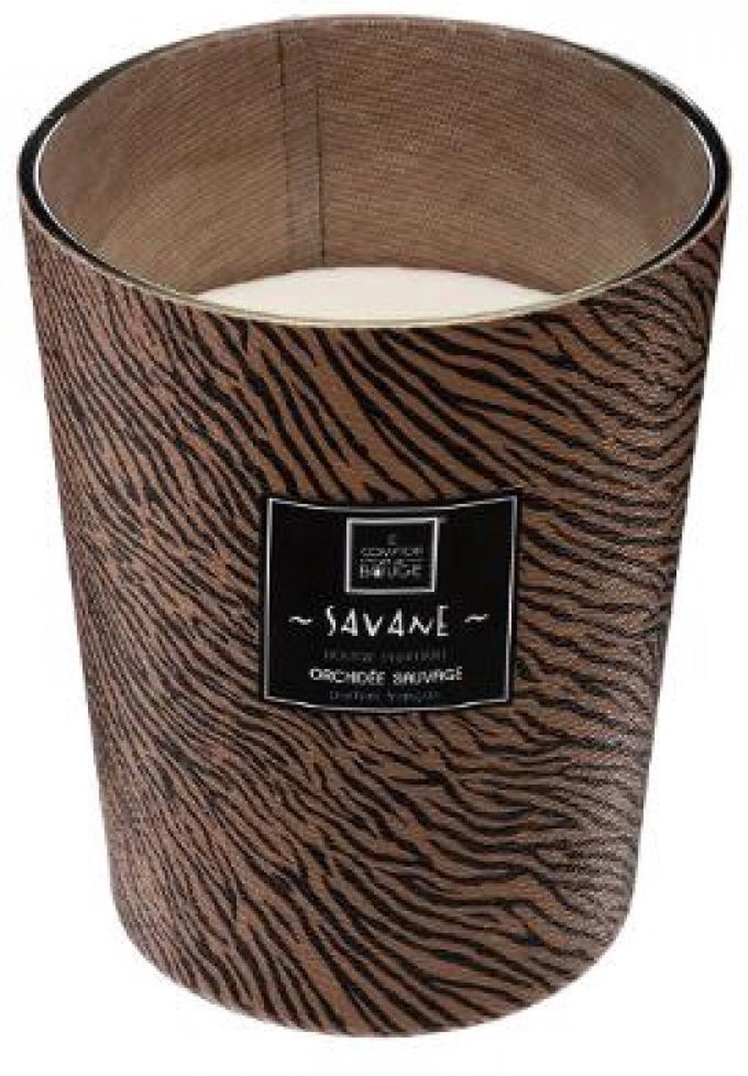 Atmosphera Geurkaars Orchidee - Bruine Zebraprint Bruin Zebraprint
