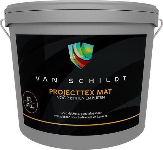 Van Schildt Projecttex Mat 5 Liter Lichte kleuren