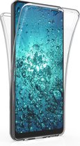kwmobile 360 graden hoesje voor Samsung Galaxy A31 - volledige bescherming - siliconen beschermhoes - transparant