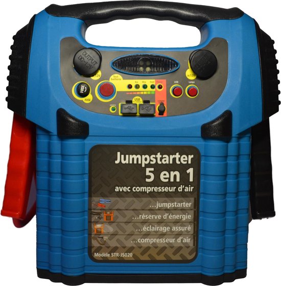 Jumpstarter 5 in 1 met luchtcompressor voor auto's | bol.com