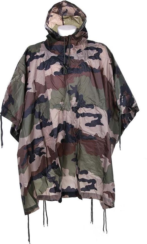 101 Inc Poncho Recon Frans camouflage