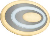 LED Wandlamp - Wandverlichting - Torna Suban - 20W - Aanpasbare Kleur - Rond - Mat Wit - Kunststof