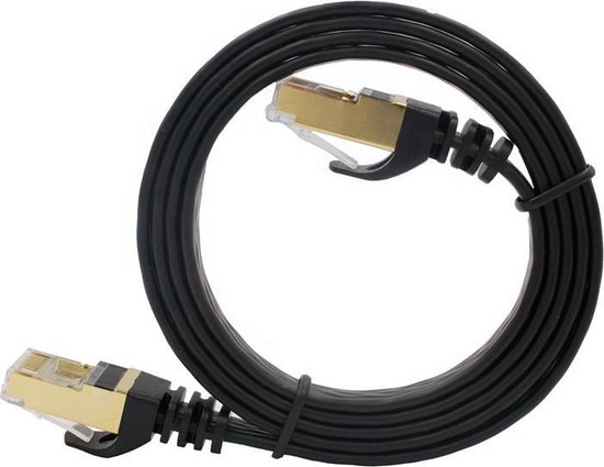 SBVR - Ethernet Kabel - RJ45 - Platte Cat7 Internet Kabel - 10.000 Mbps - 40  Meter | bol.com