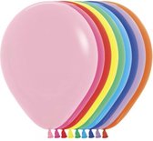 Regenboog ballonnen pastel