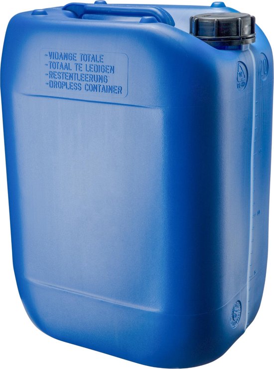 Jerrycan 20 liter blauw met dop | bol.com
