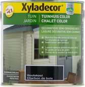 Xyladecor pour abri de jardin Couleur - Teinture pour bois - Charbon de bois - Mat - 2.5L