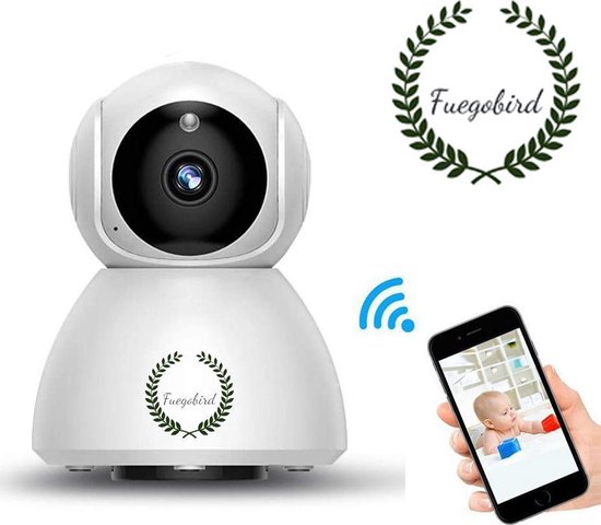 IP-camera met bewegingsdetectie - babyfoon - draadloze camera met wifi  ondersteuning + app | bol.com