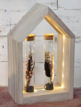LED Decoratie Huisje - 9x16xh26 cm
