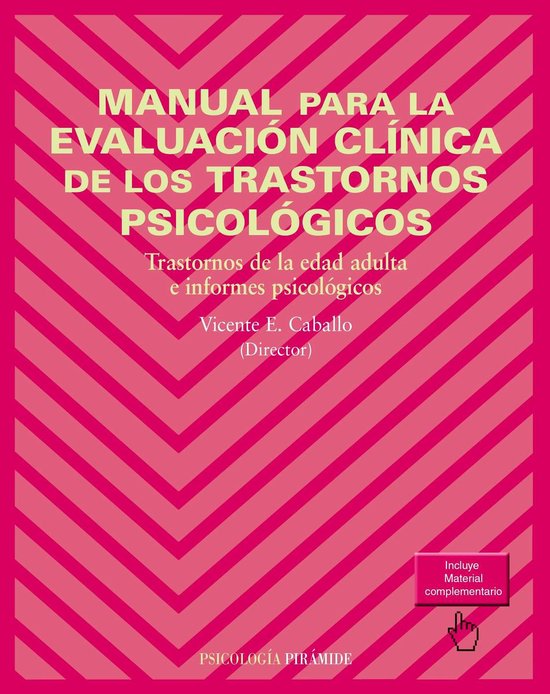 Psicología - Manual para la evaluación clínica de los tra ... - cover