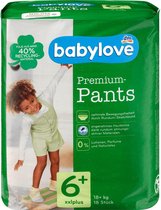 babylove Premium Pants Luierbroekjes - maat 6+ - XXLplus - 18+ kg (18 stuks)