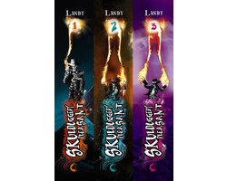 Omslag van Skulduggery Pleasant Boeken Band 1-3