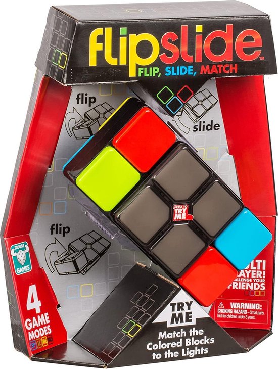 Thumbnail van een extra afbeelding van het spel Moose Games - Flipside - Elektronisch Handheld-spel