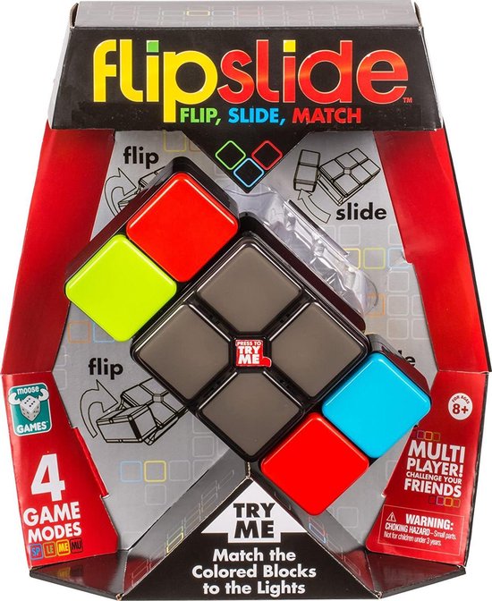 Afbeelding van het spel Moose Games - Flipside - Elektronisch Handheld-spel