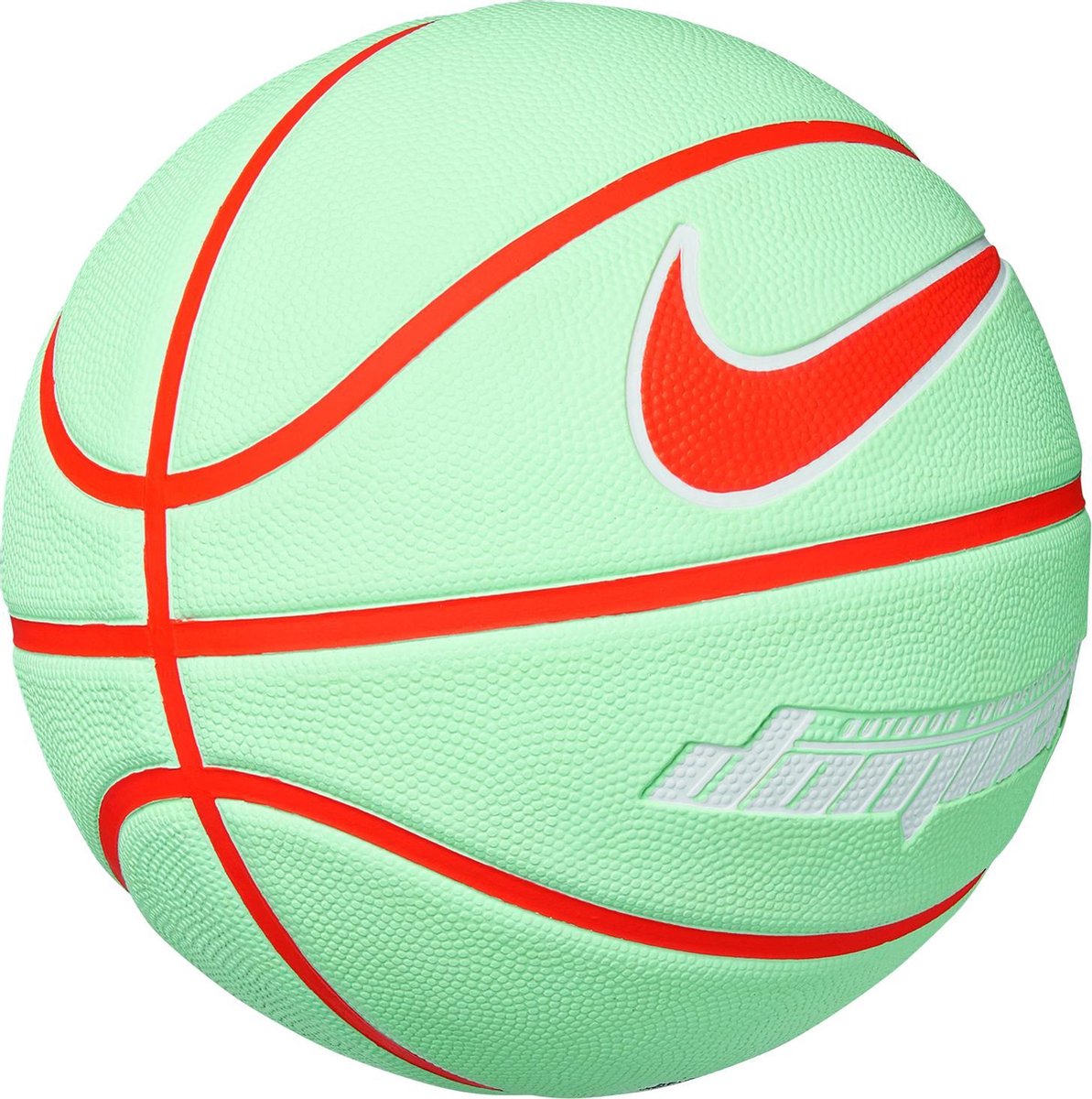 Nike Dominate Basketbal - Mint Groen/Oranje - maat 7 | bol