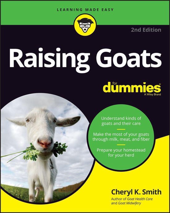 Raising Goats For Dummies - cover