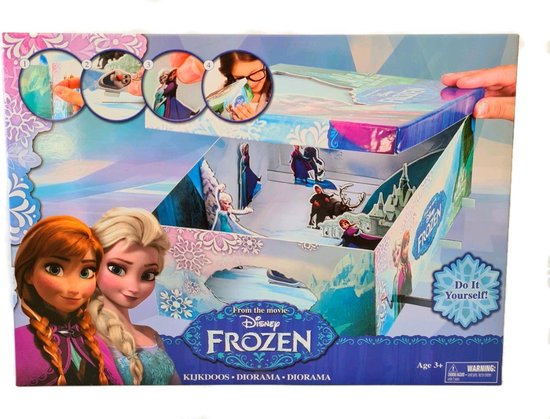 Afbeelding van het spel Disney Frozen Maak je eigen Kijkdoos