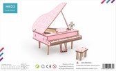 Bouwpakket Vleugel Grand Piano Muziekinstrument- kleur
