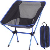 Campingstoel - Stoel - Opvouwbaar - Inklapbaar - Kleur Donkerblauw