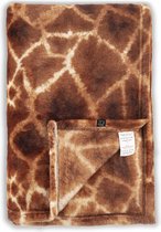 Heerlijk Zachte Fleece Plaid Giraffe | 140x200 | Soepel En Comfortabel | Handig In Gebruik