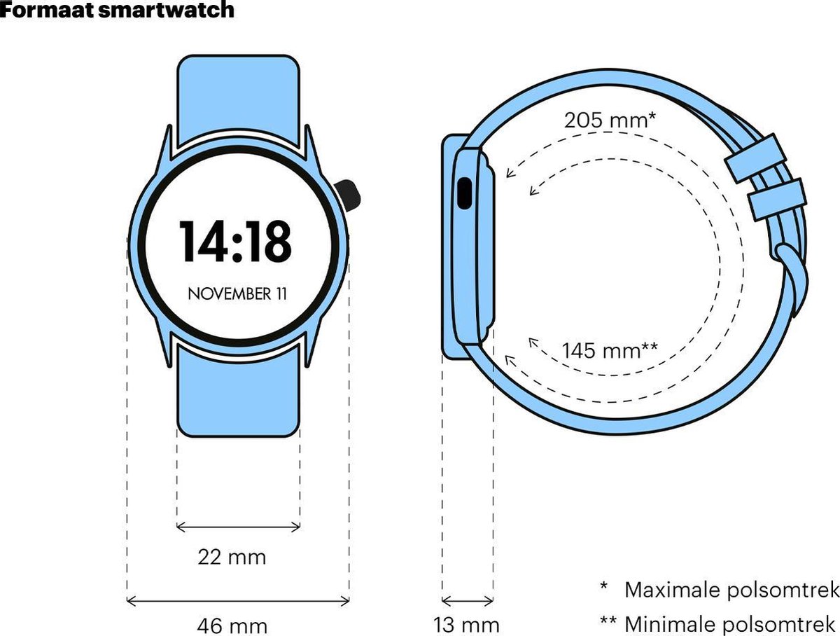 Samsung Galaxy Watch Smartwatch heren Special Edition 46mm