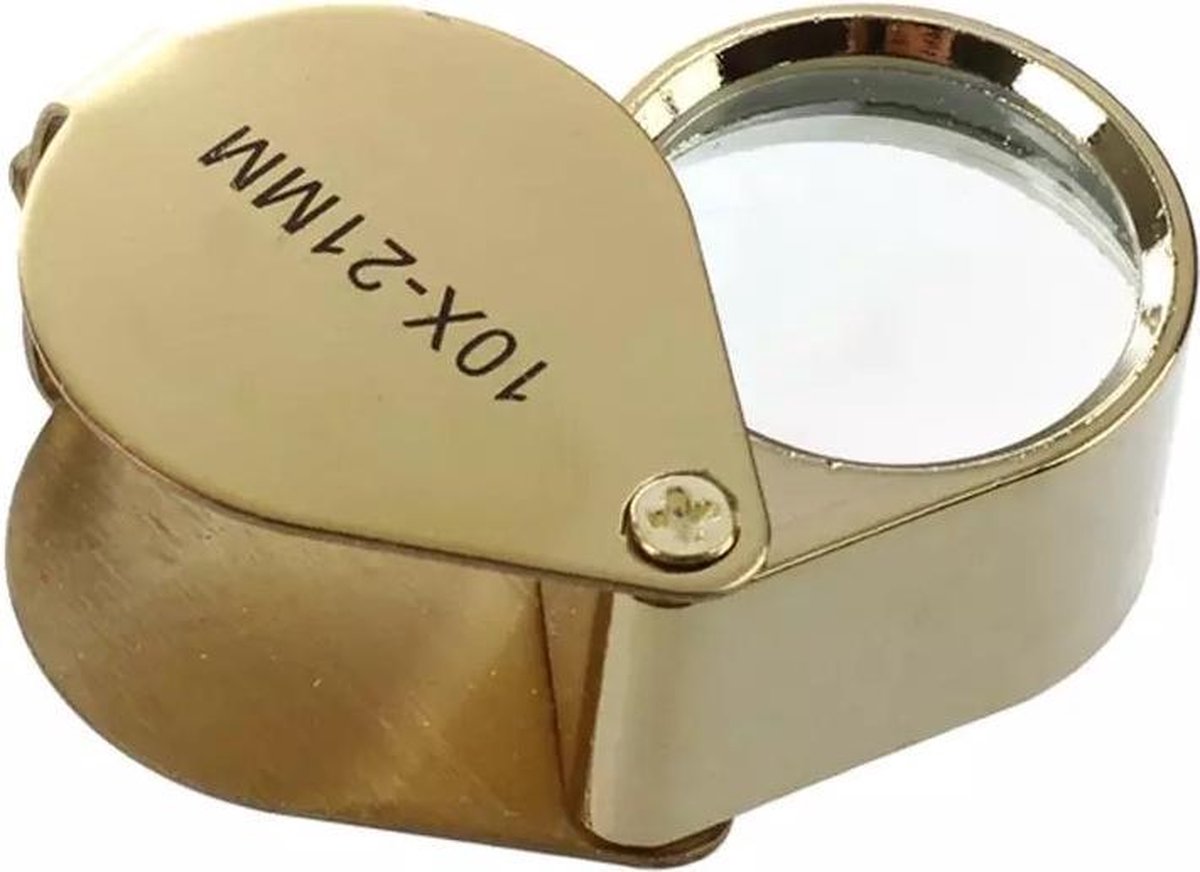 Mini Vergrootglas 6 Stuks, Vouwbare Pocket Vergrootglas, 10x Vergroting