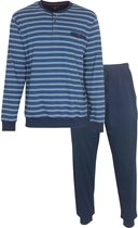 Paul Hopkins - Heren Pyjama - Blauw - Maat S