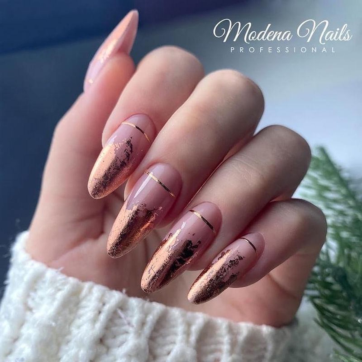 Modena Nails Light Gold Flakes - Flocons métalliques pour la Décoration des  ongles | bol.com