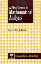 A First Course in Mathematical Analysis