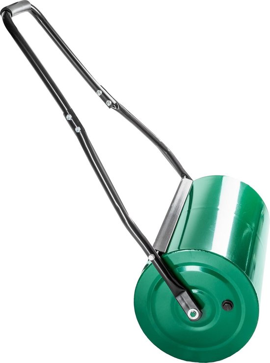 tectake® Gazonwals - 60 cm Breed - Ergonomische Grasroller - Tuinwals - Gazonrol - Graswals - Te vullen met Water of Zand - Stalen Constructie voor Perfecte Bodemafsluiting van Merkloos	 — afbeelding 3