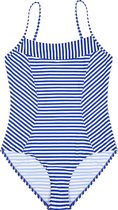Badpak met strepen - Blauwe strepen 128-134