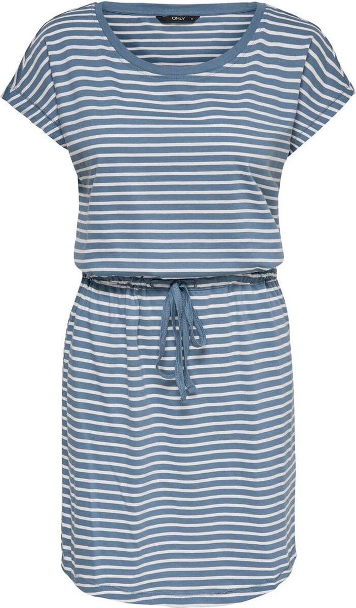 ONLY ONLMAY LIFE S/S DRESS Dames T-shirt Jurk - Maat M