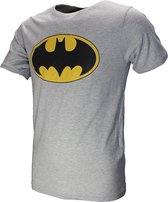 Batman Classic Logo T-Shirt Kids Grijs - Officiële Merchandise