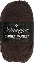 Scheepjes Chunkey Monkey 1004 Chocolat 5x100gr