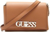 Guess Uptown Chic Mini Dames Crossbodytas - Bruin