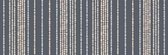 1x Coryl Binnenmat Perles gris | 150x50cm| Decoratieve mat - Antislip - Absorberend - Vloerkleed - Antistofmat