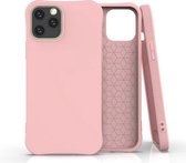 GadgetBay Soft case TPU hoesje voor iPhone 12 en iPhone 12 Pro - roze