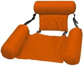 Rs&k WaterHangmat- Opblaasbare Water zitstoel - Zwembad - Oranje