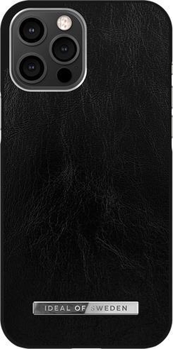 iDeal of Sweden Fashion Case Atelier voor iPhone 12 Pro Max Glossy Black Silver