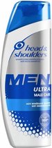 Head & Shoulders - Men Ultra Male Care - Met Zeemineralen - 540 ml