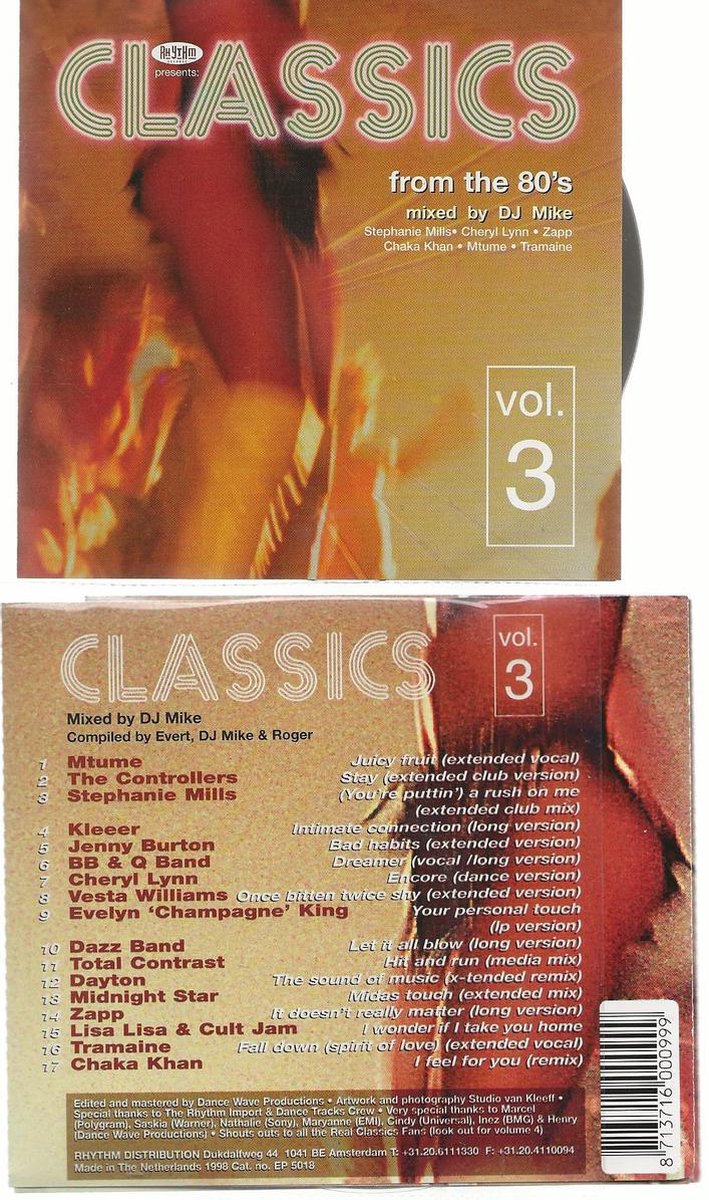 Classics From The 80's 3