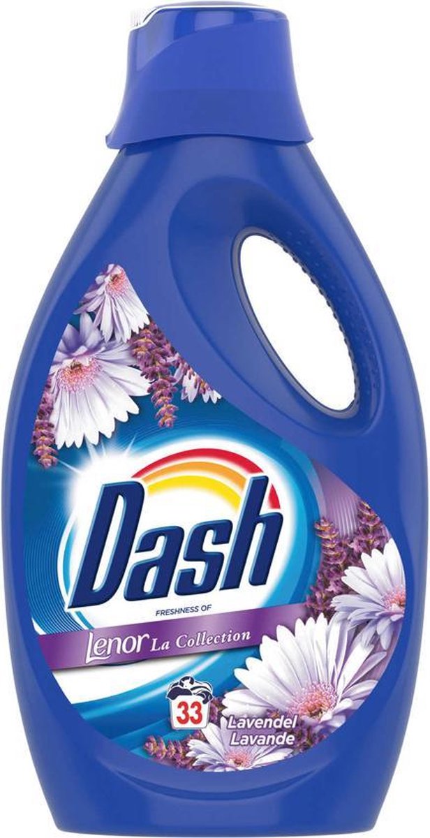 Détergent liquide Dash wild flowering flower - 1650ML pour 33 lavages