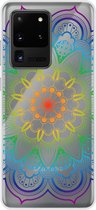 Samsung Galaxy S20 Ultra - Smart cover - Kleurrijk - Mandala