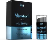 Vibration! Ice Tintelende Gel - Blauw - Drogist - Voor Hem - Drogisterij - Stimulerende gel