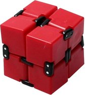 Banzaa Infinite Magic Cube - Friemelkubus - Fidget Toys Rood